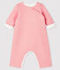 Langer Baby-Overall aus gestepptem Doppeljersey
