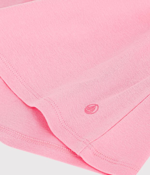 Kurz&auml;rmeliges Damen T-Shirt aus einfarbiger Baumwolle CHARMI
