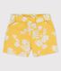 Baby-Shorts aus Popeline mit Hawaii-Print