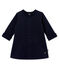 Glitzerndes Baby-Kleid aus Molton für Mädchen blau SMOKING/gelb DORE