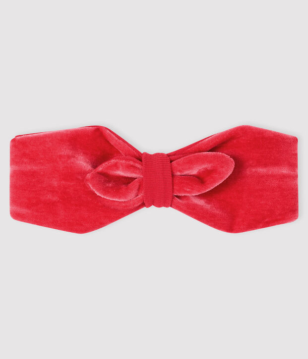 Baby-Haarband mit Knoten f&uuml;r M&auml;dchen rosa