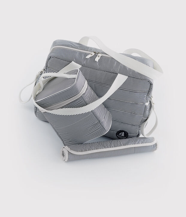 Baby-Wickel-Set mit Ringelstreifen vielfarbig