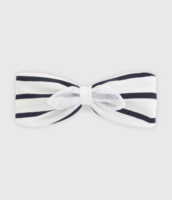 Haarband für Mädchen weiss MARSHMALLOW/weiss MULTICO