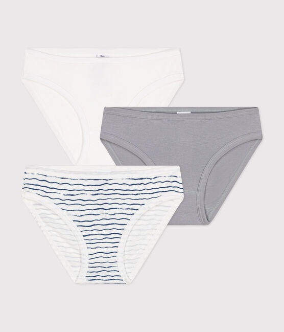 3er-Set Baumwollslips für Kinder variante 1