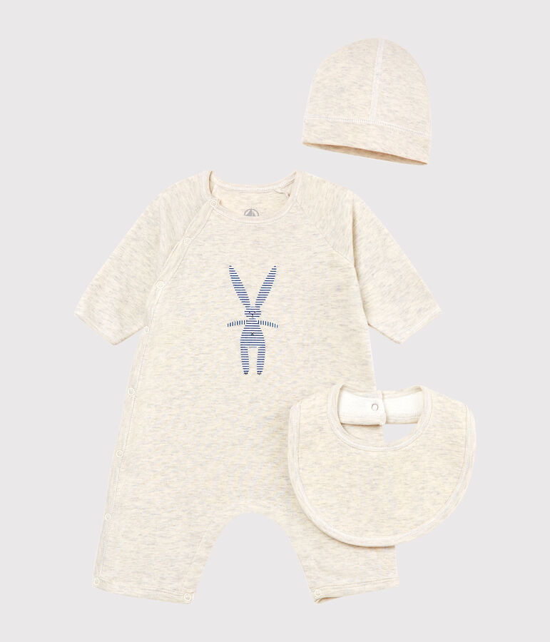 3-Teilige baby-geschenkbox unisex vielfarbig