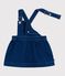 Baby-Latzkleid aus Denim blau DENIM MOYEN