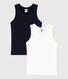 2er-Set Kinder Tanktops aus Baumwolle für Jungen