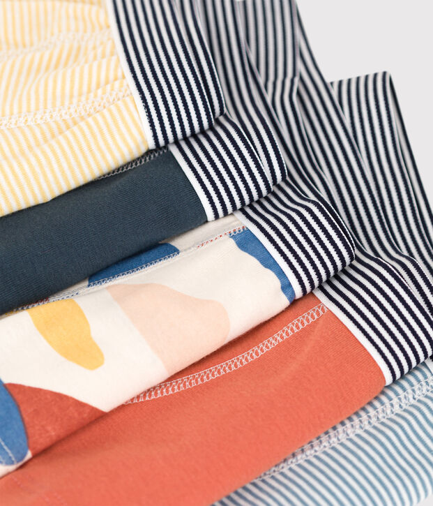 5er-Set Boxershorts aus Baumwolle f&uuml;r Jungen vielfarbig