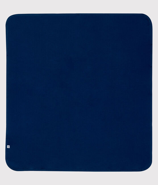 Wendbare Decke mit UV-Schutz aus Jersey blau SMOKING/weiss ECUME
