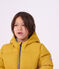 Einfarbige Kinder-Winterjacke gelb