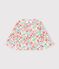 Baby-Cardigan aus Baumwolle mit Blumenmuster weiss/vielfarbig