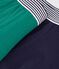 Set Kinder-Boxershorts aus einfarbiger Baumwolle mit Elastan vielfarbig