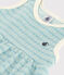 Ärmelloses Baby-Kleid aus gestreiftem Frottee MIMI/ AVALANCHE