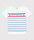 Baumwoll-T-Shirt für Mädchen und Jungen