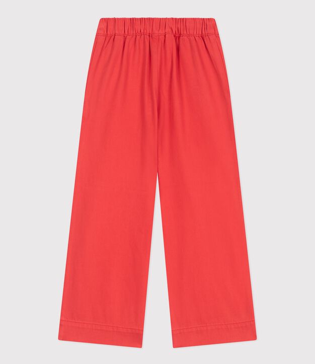 Kinder-Hose aus Denim rot