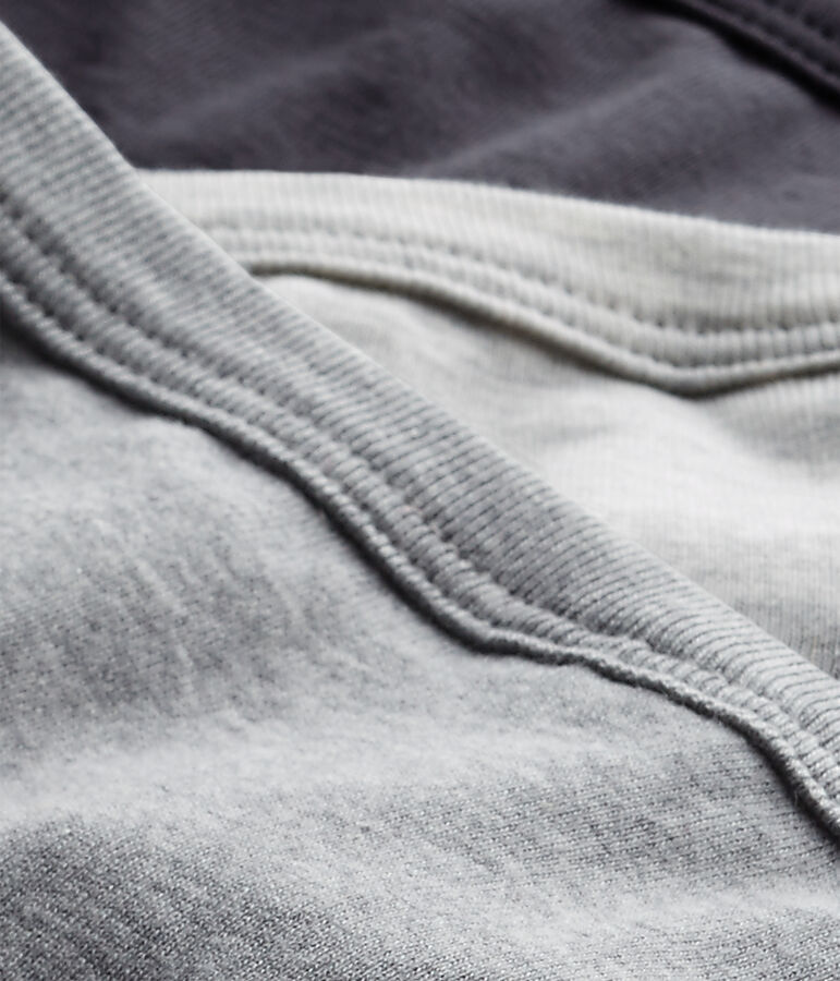 Einfarbige Jungen-Slips im 3er-Set SPECIAL LOT 99