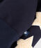 Baby-Sweatshirt aus Molton blau SMOKING