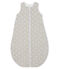 Babyschlafsack aus Samt für Jungen grau BELUGA/weiss MARSHMALLOW