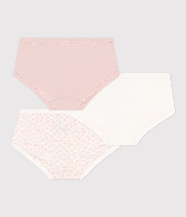 3er-Set Kinder-Slip mit hohem Taillenbund vielfarbig