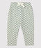 Baby-Hose aus Doppeljersey weiss AVALANCHE/ BRUT
