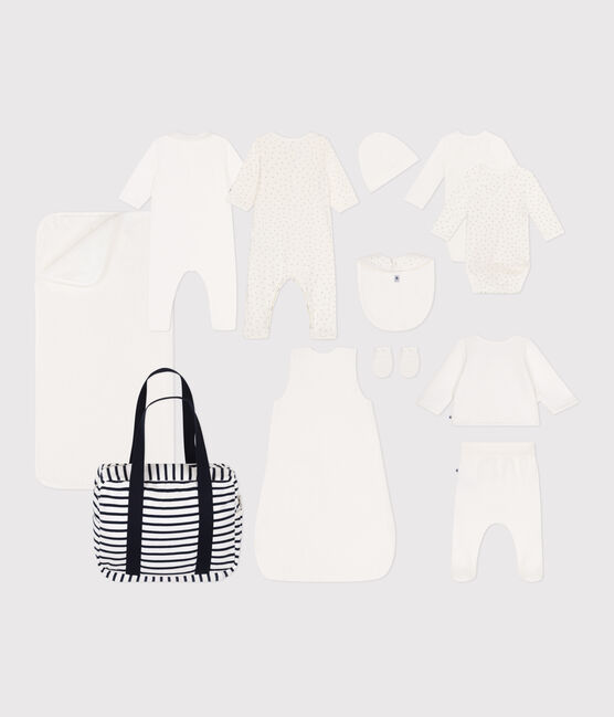 Erstausstattungskoffer mit warmer Babykleidung variante 1