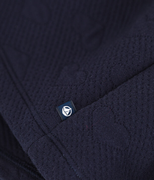 Lang&auml;rmeliges Kinder-Kleid aus zwei Stoffen f&uuml;r M&auml;dchen SMOKING