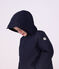 Einfarbiger Kinder-Parka halblang SMOKING