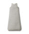 Gestreifter Baby-Schlafsack beige COQUILLE/blau ABYSSE