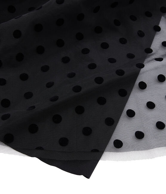 Rock aus Tüll für Damen schwarz NOIR