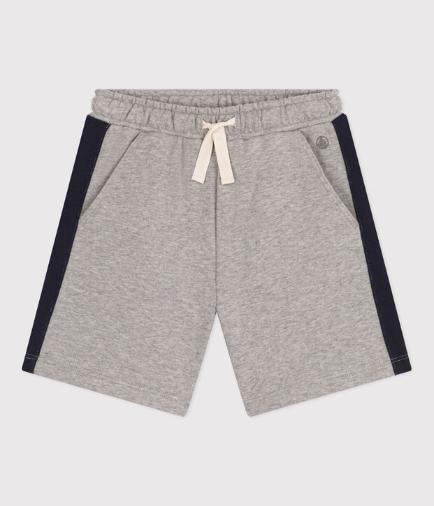 Baumwollshorts f&uuml;r Jungen grau