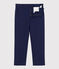 Kinder-Hose aus Chino für Jungen blau MEDIEVAL