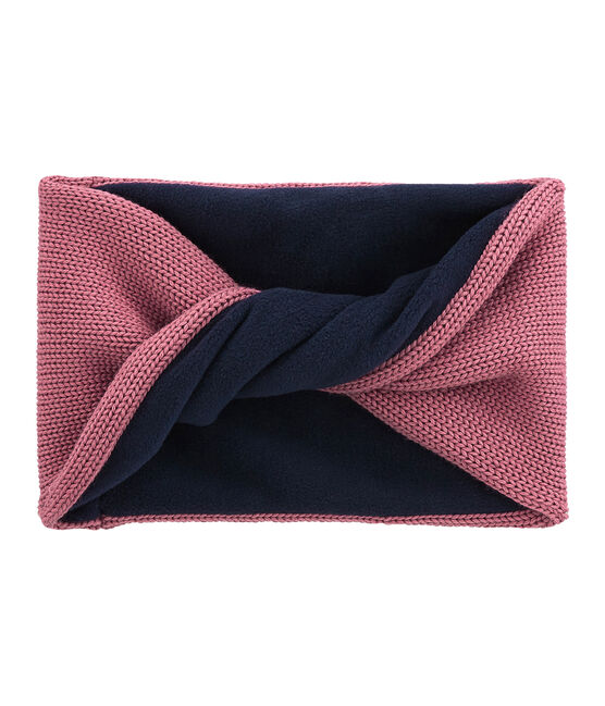 Gefütterter Kinder Schlauchschal rosa CHEEK