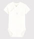 Kurzärmeliger Baby-Body in Wickelform Mädchen/Jungen