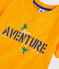 Kurzärmeliges Kinder-T-Shirt aus Jersey für Jungen gelb TEHONI