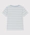 Gestreiftes Kinder-T-Shirt aus Baumwolle für Jungen GOMME/ MARSHMALLOW
