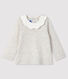 Langärmelige Baby-Bluse für Mädchen