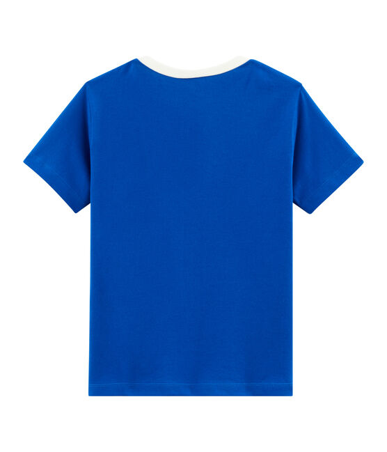 Kinder-T-Shirt für Jungen blau SURF