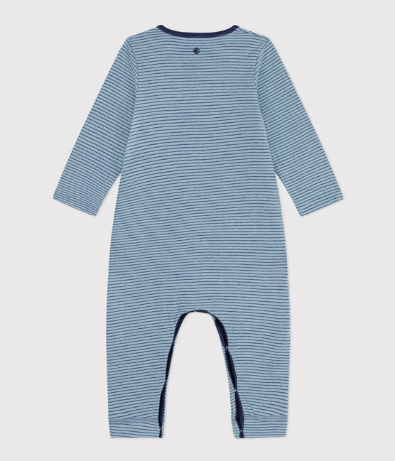 Langer gestreifter Baby-Overall aus Wolle ENNEIGE/ CHALOUPE:ENNEIGE