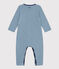 Langer gestreifter Baby-Overall aus Wolle ENNEIGE/ CHALOUPE:ENNEIGE
