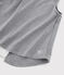 Sport-Tanktop für Mädchen grau SUBWAY CHINE
