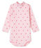 Langärmeliger Baby-Body mit Rollkragen, Unisex rosa VIENNE/ CUPCAKE