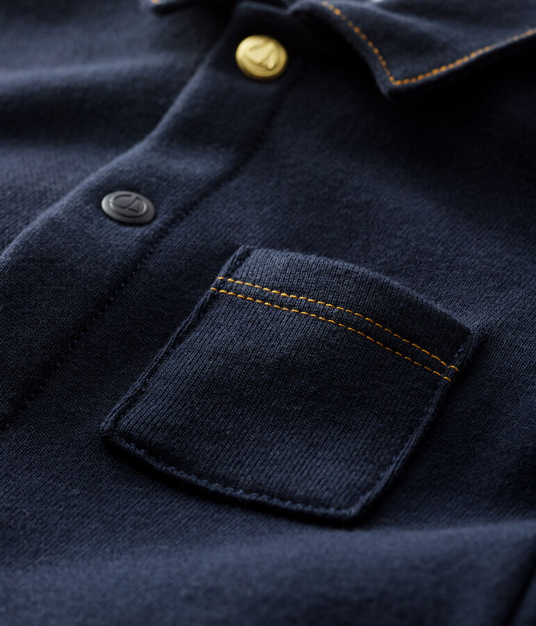 Langer Baby-Overall f&uuml;r Jungen blau