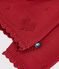 Baby-Cardigan aus Baumwolle mit Herzmotiv rot