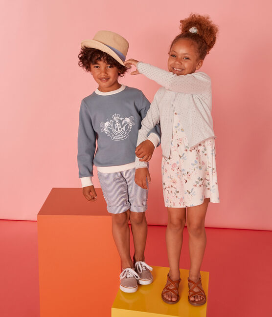 Kinder-Sweatshirt Jungen FONTAINE