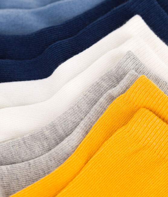 5 Paar einfarbige Babysocken aus Baumwolle variante 1