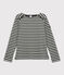 Marineshirt für Damen grau ORAGE/weiss MARSHMALLOW