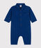 Langer Baby-Overall aus Lyocell-Baumwolle blau INCOGNITO