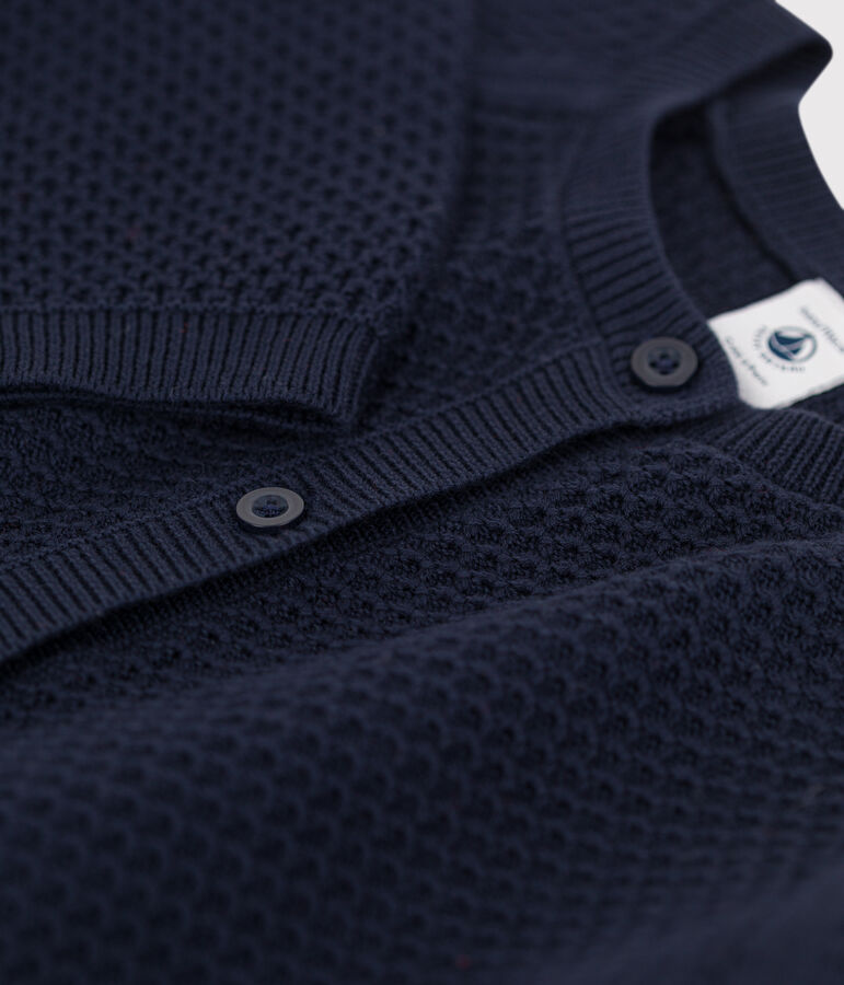 Kinder-Cardigan aus Baumwolle f&uuml;r M&auml;dchen blau