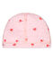 Gemusterte baby-mütze für neugeborene unisex rosa VIENNE/weiss MULTICO