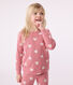 Kinder-Pyjama aus Baumwolle mit Herzmotiv